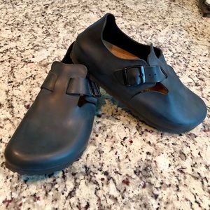 Birkenstock Boston oiled leather black clog - 40